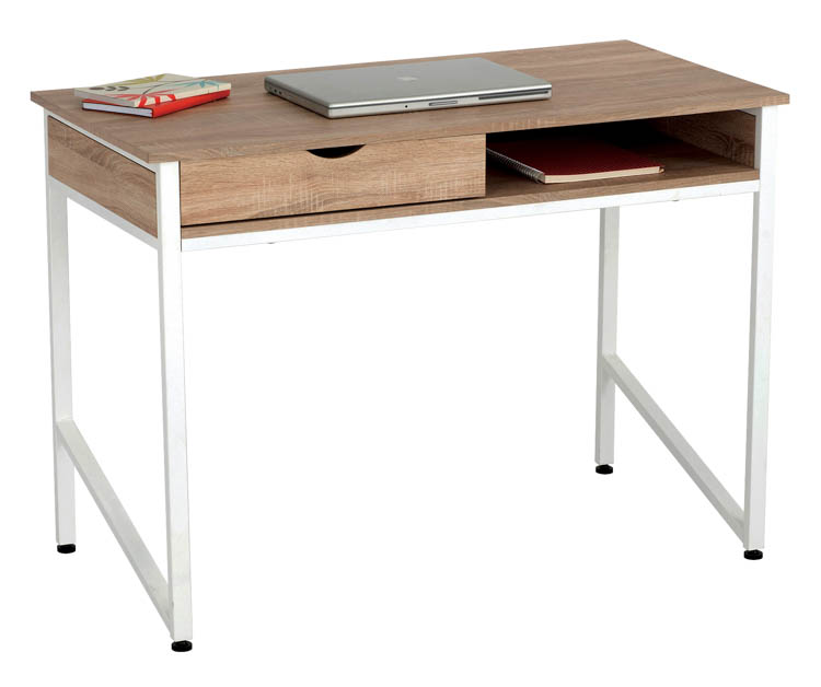 Single Drawer Office Desk by Safco Office Furniture