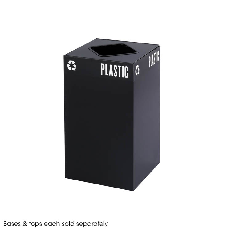 Public SquareÃ‚Â® 25-Gallon Receptacle for Plastic/Waste by Safco Office Furniture