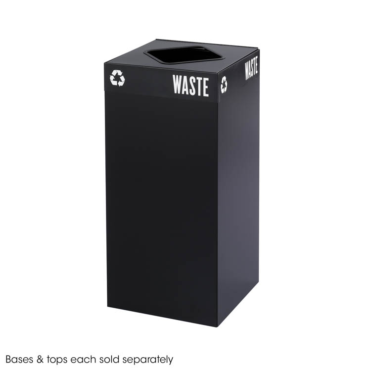 Public SquareÃ‚Â® 31-Gallon Recycling Can Base by Safco Office Furniture