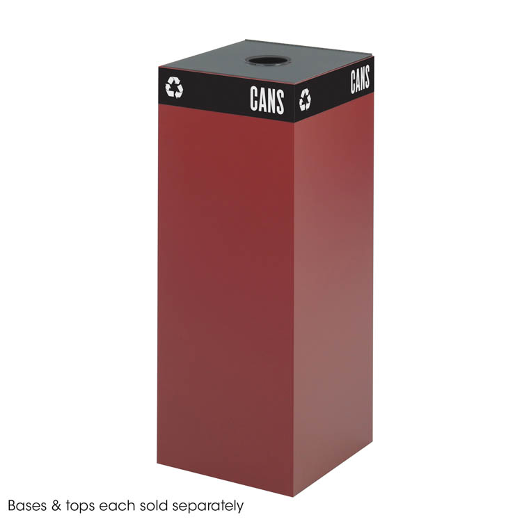 38in High Waste Receptacle for Recycling by Safco Office Furniture