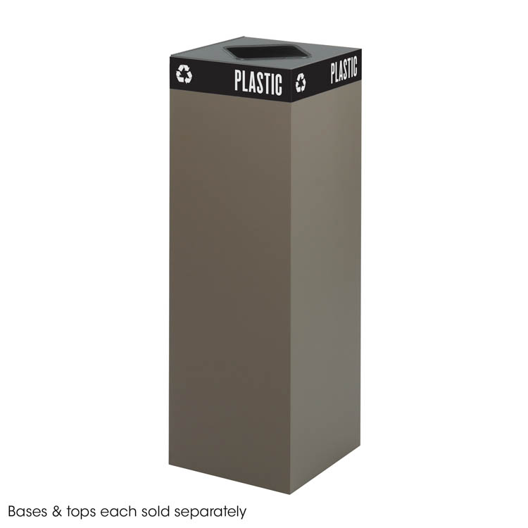 44in High Waste Receptacle for Recycling by Safco Office Furniture