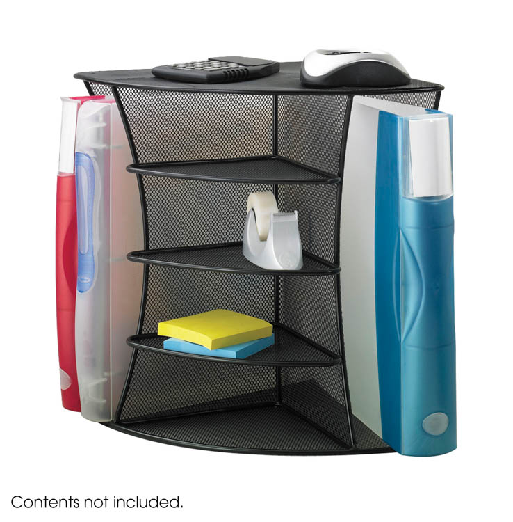 OnyxÃ¢Â„Â¢ Mesh Desk Corner Organizer by Safco Office Furniture
