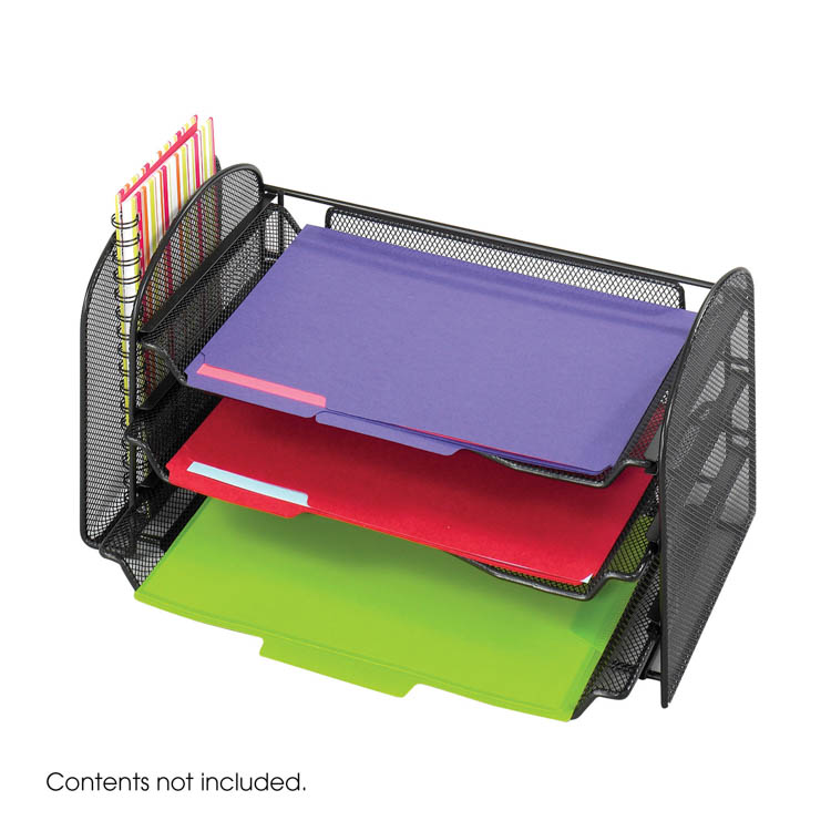 OnyxÃ¢Â„Â¢ One Upright/Three Horizontal Sections by Safco Office Furniture
