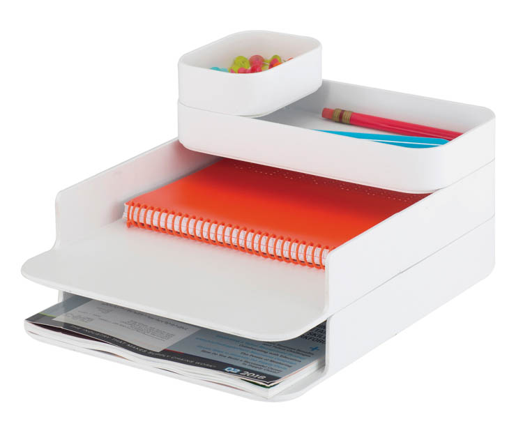 Stacking Plastic Desktop Sorter Set by Safco Office Furniture