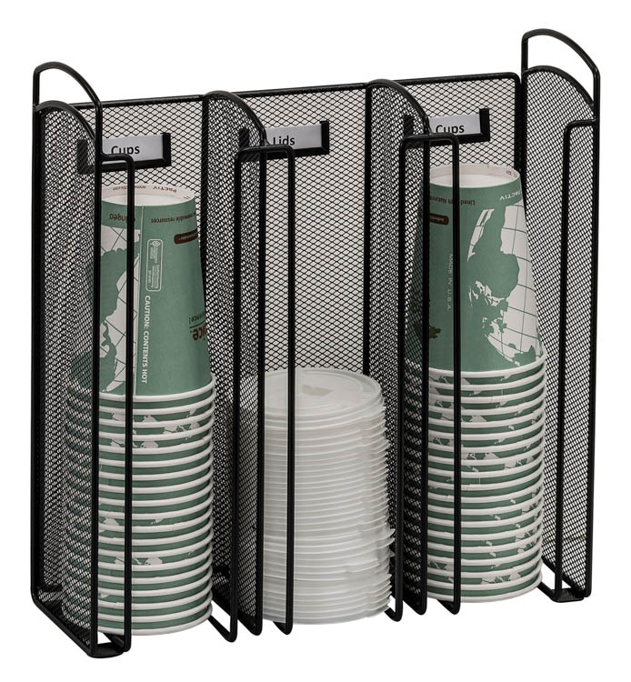 OnyxÃ¢Â„Â¢ Cup &amp; Lid Holder by Safco Office Furniture