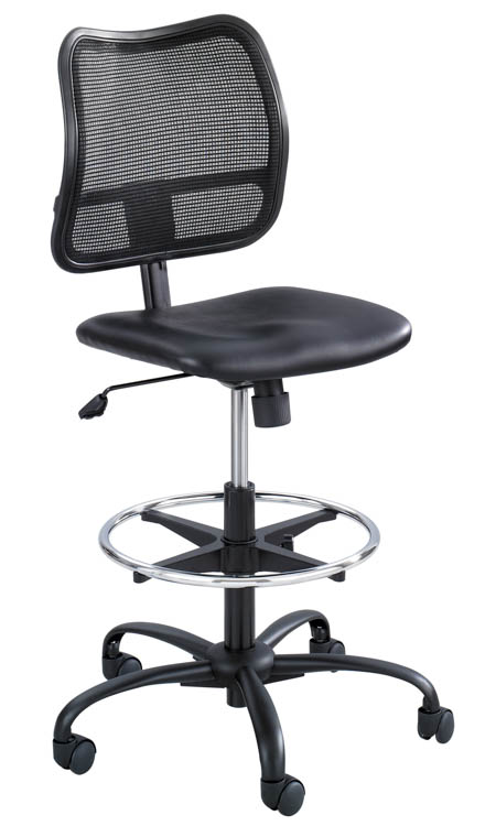 Extended-Height Vinyl Chair by Safco Office Furniture