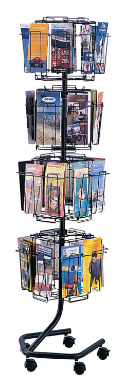Wire Brochure Display Rack by Safco Office Furniture