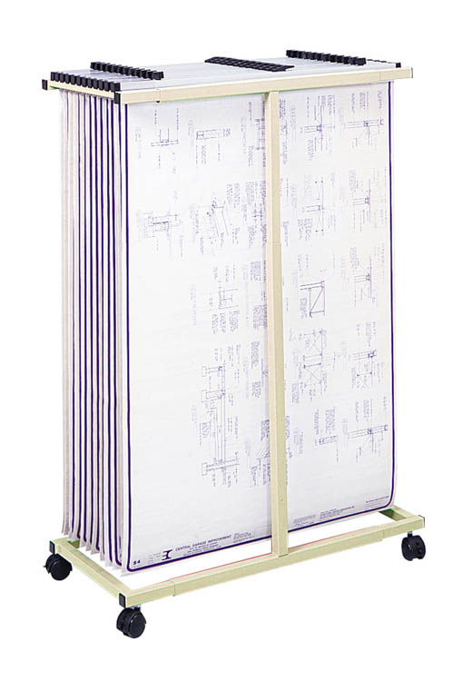 Mobile Vertical File by Safco Office Furniture
