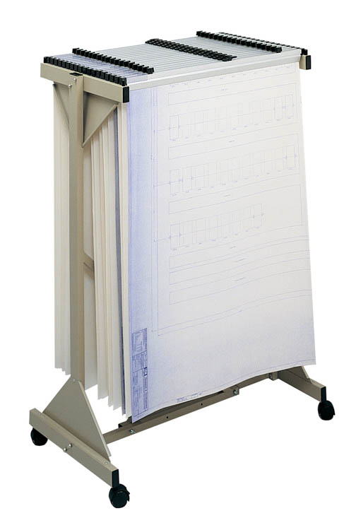 Mobile Plan Center by Safco Office Furniture