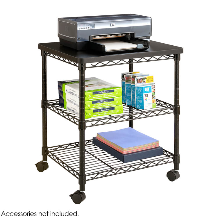 Deskside Wire Machine Stand by Safco Office Furniture