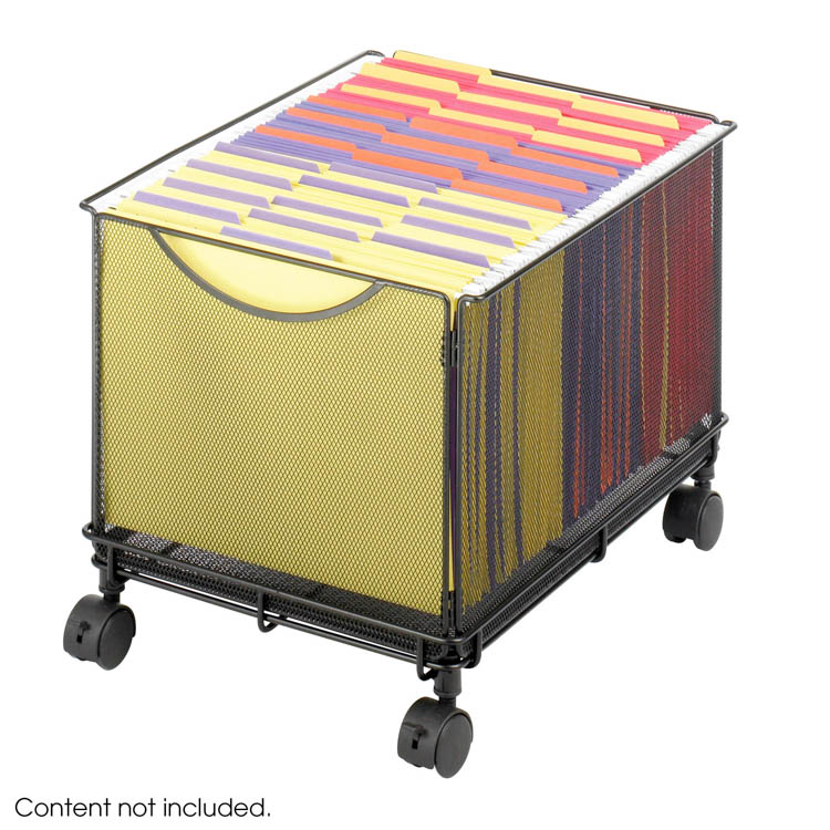 OnyxÃ¢Â„Â¢ Mesh Rolling File Cube by Safco Office Furniture