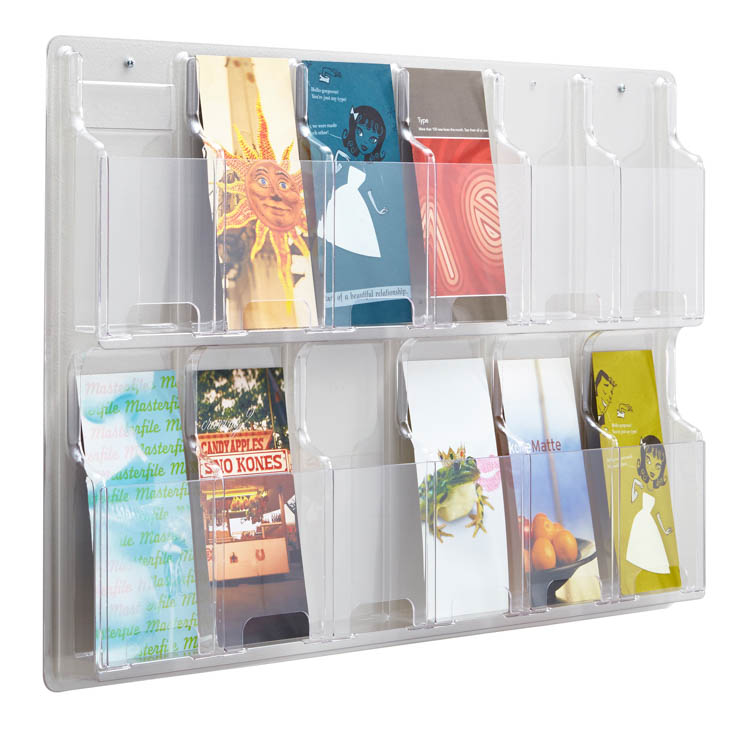 12 Pamphlet Display by Safco Office Furniture