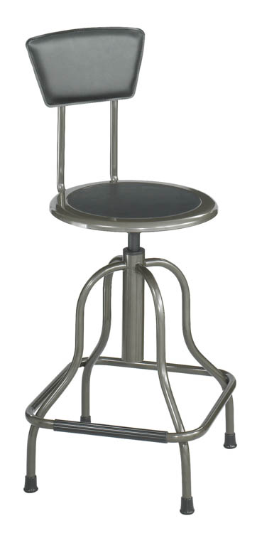 Diesel High Base Stool with Back by Safco Office Furniture