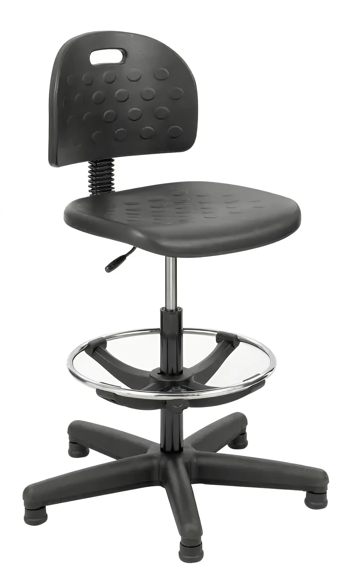 Drafting Stool with Poly Seat and Adjustable Height by Safco Office Furniture