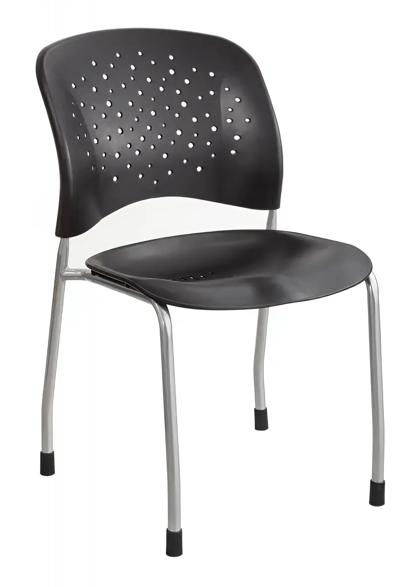 Stack Chair with Glides Set of 2 by Safco Office Furniture