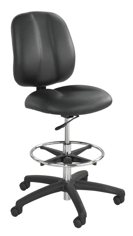 Apprentice II Extended Height Vinyl Chair by Safco Office Furniture