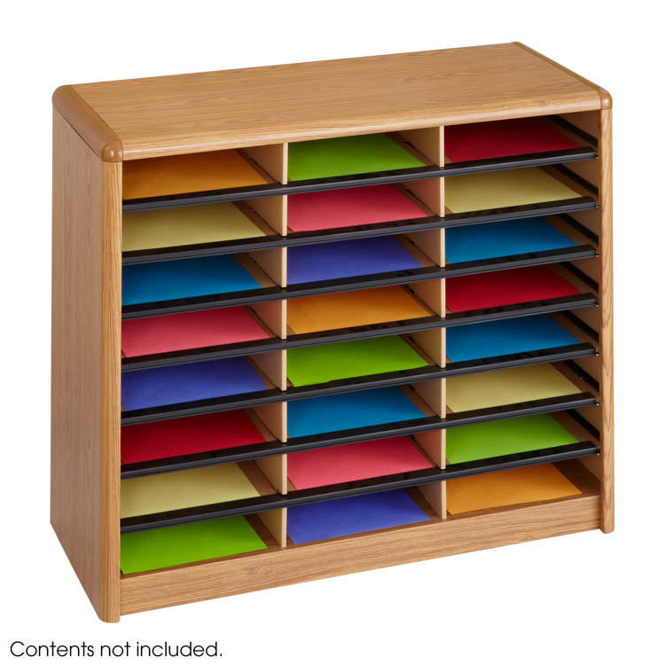 24 Compartment Literature Sorter by Safco Office Furniture