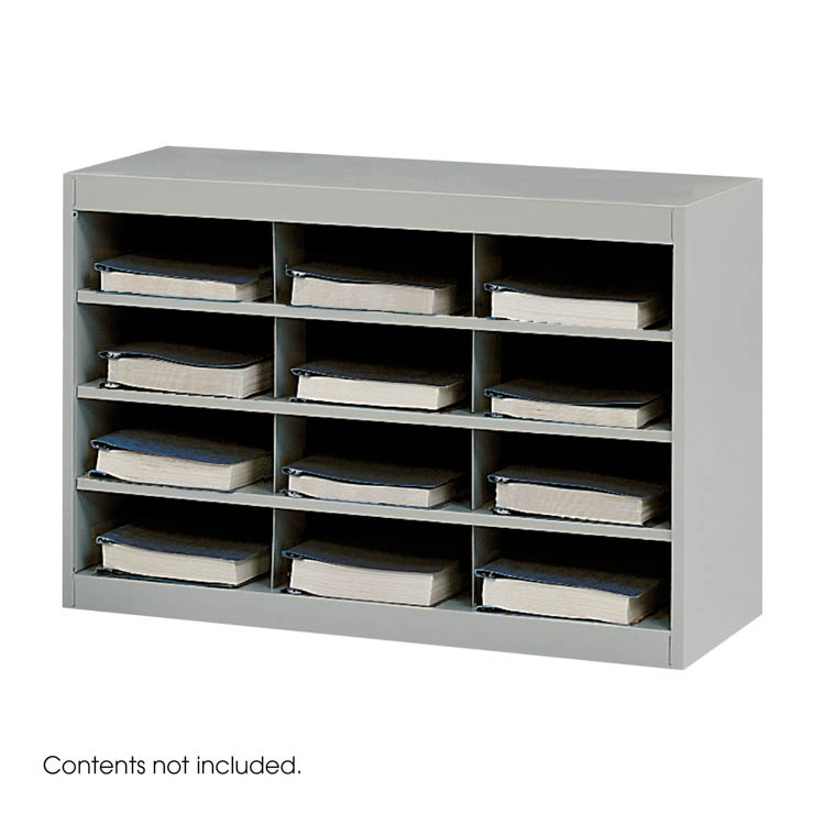 Steel 12 Compartment Project Organizer by Safco Office Furniture