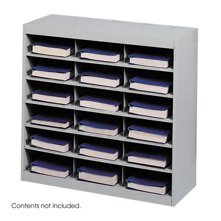 Steel 18 Compartment Project Organizer by Safco Office Furniture