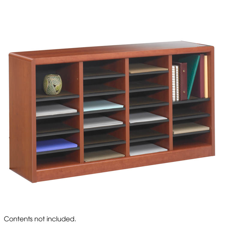 E-Z StorÃ‚Â® Wood Literature Organizer by Safco Office Furniture