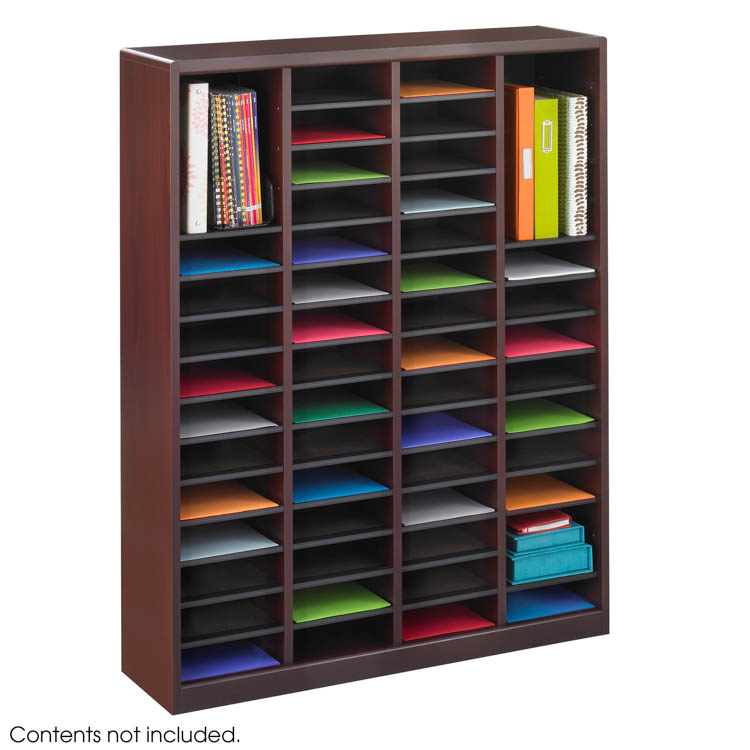 60 Compartment Literature Organizer by Safco Office Furniture