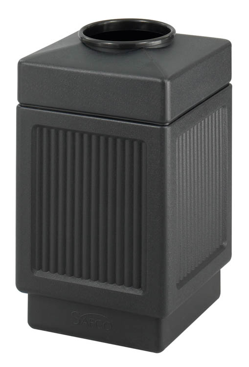 Recessed Panel, Top Open, 38 Gallon Receptacle by Safco Office Furniture