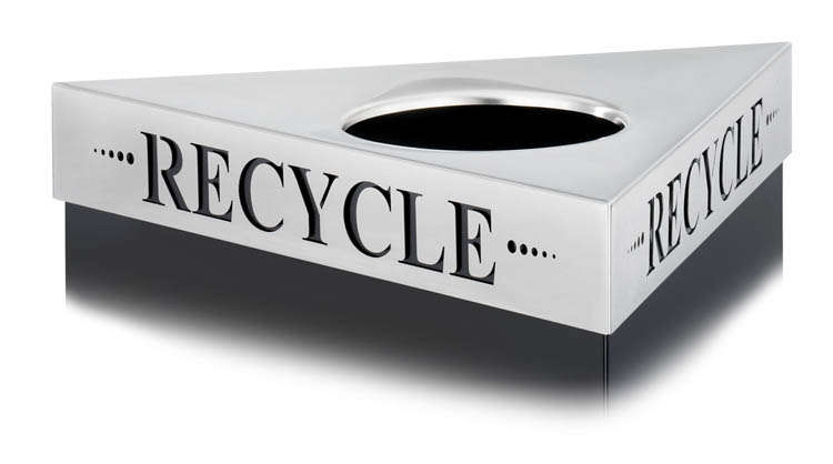 Recycle Recycling Receptacle Lid by Safco Office Furniture