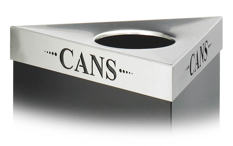 Cans Recycling Receptacle Lid by Safco Office Furniture