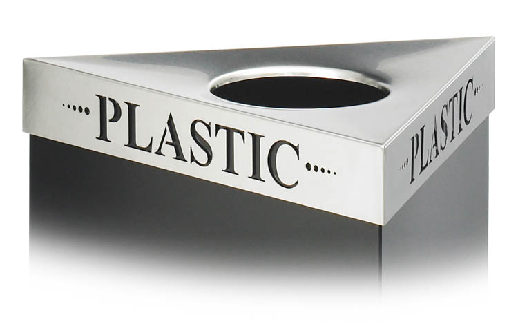 Plastic Recycling Receptacle Lid by Safco Office Furniture