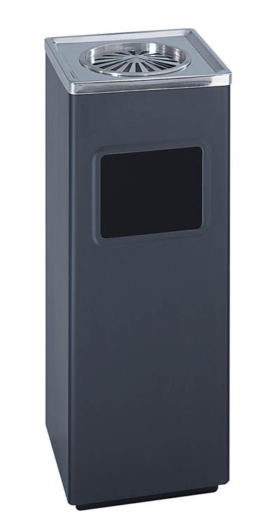 Square Ash and Trash Receptacle by Safco Office Furniture