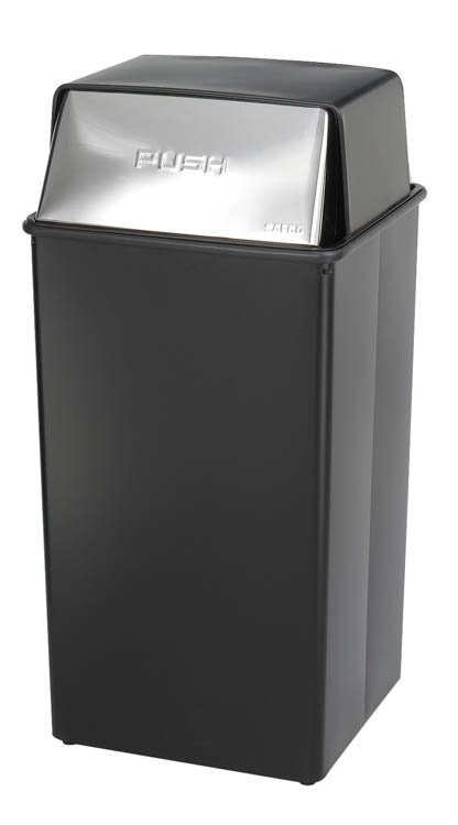 Push Top Receptacle by Safco Office Furniture