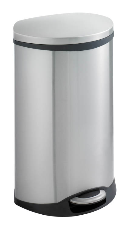 Ellipse Step On Receptacle 12.5 Gallon by Safco Office Furniture