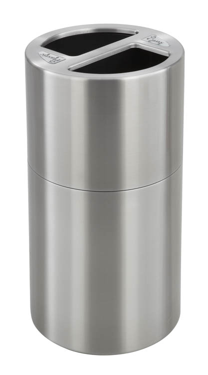 Dual Recycling Receptacle by Safco Office Furniture