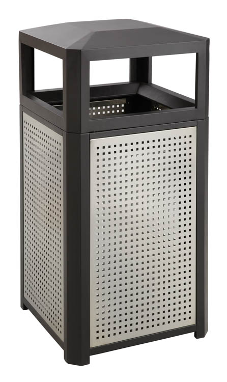 EvosÃ¢Â„Â¢ Series Steel Receptacle, 38 Gallon by Safco Office Furniture