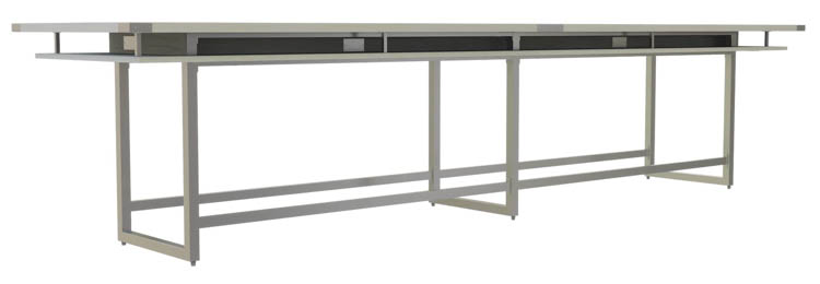 16Ã¢Â€Â™ Conference Table, Standing-Height by Safco Office Furniture