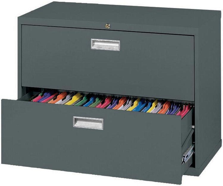 36"W 2 Drawer Lateral File by Sandusky Lee