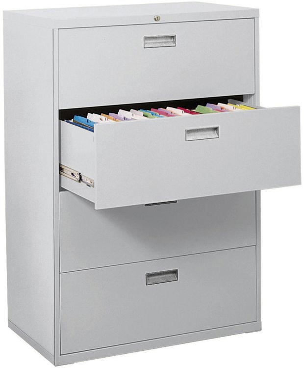 36"W 4 Drawer Lateral File by Sandusky Lee