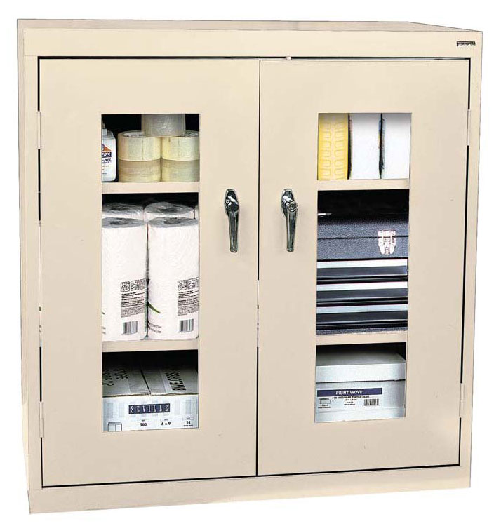 36"W x 24"D x 42"H Clear View Storage Cabinet by Sandusky Lee