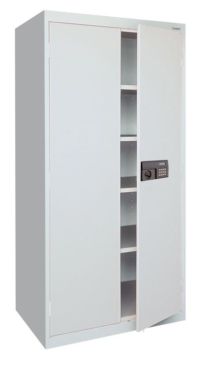 36"W x 24"D x 72"H Storage Cabinet with Electronic Lock by Sandusky Lee