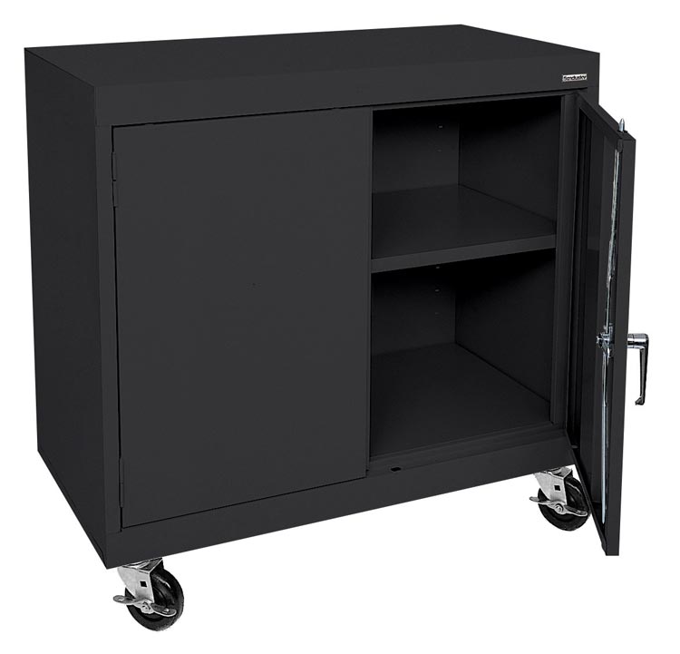 36"W x 18"D x 36"H Transport Mobile Storage Cabinet by Sandusky Lee