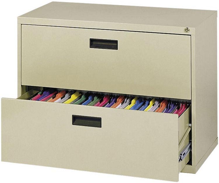 30"W x 18"D x 26.63"H 2 Drawer Lateral File by Sandusky Lee
