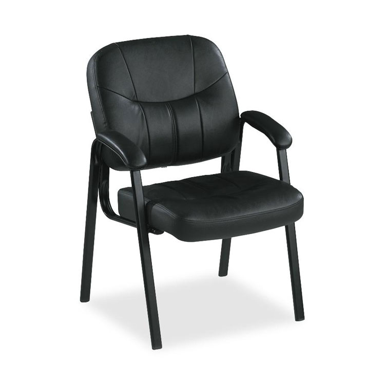 Leather Guest Chair by Lorell