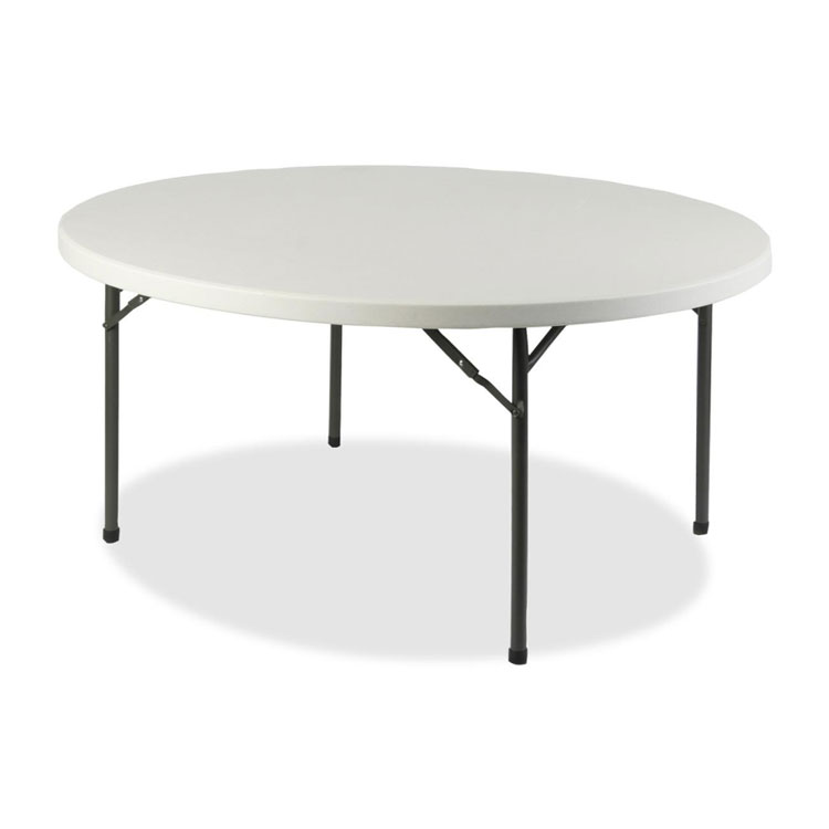 71" Round Ultra Lite Banquet Table by Lorell