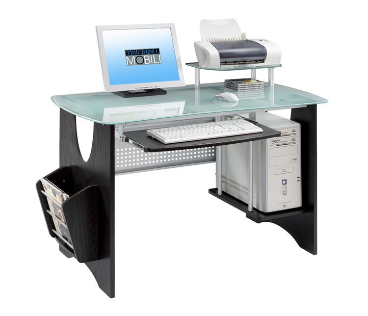 Espresso Computer Desk by Techni Mobili