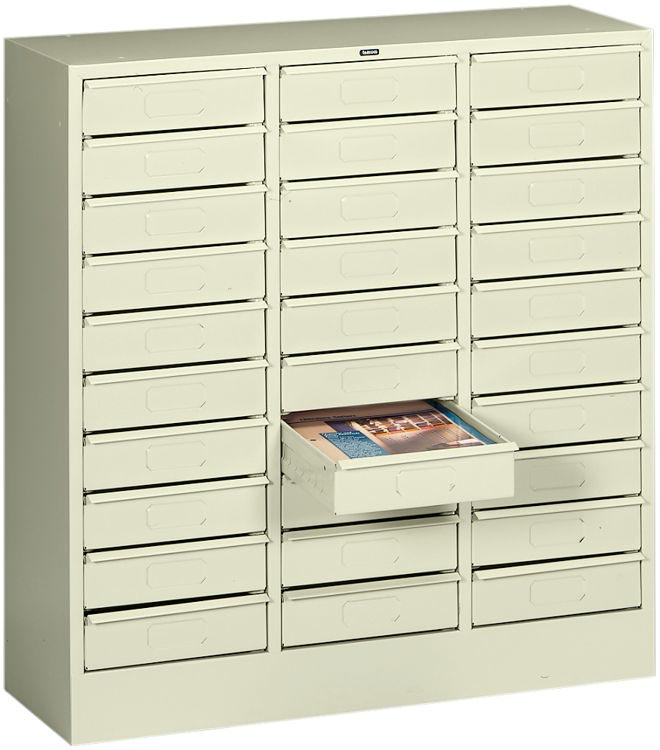 30 Drawer Letter Size Organizer by Tennsco