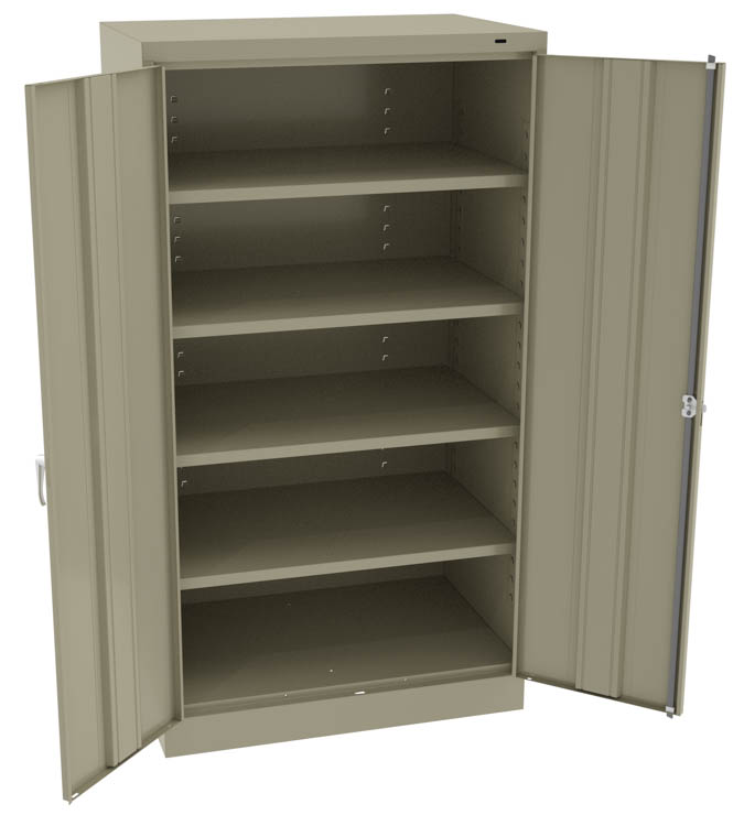 66in H x 24in W Standard Storage Cabinet with Double Handle by Tennsco