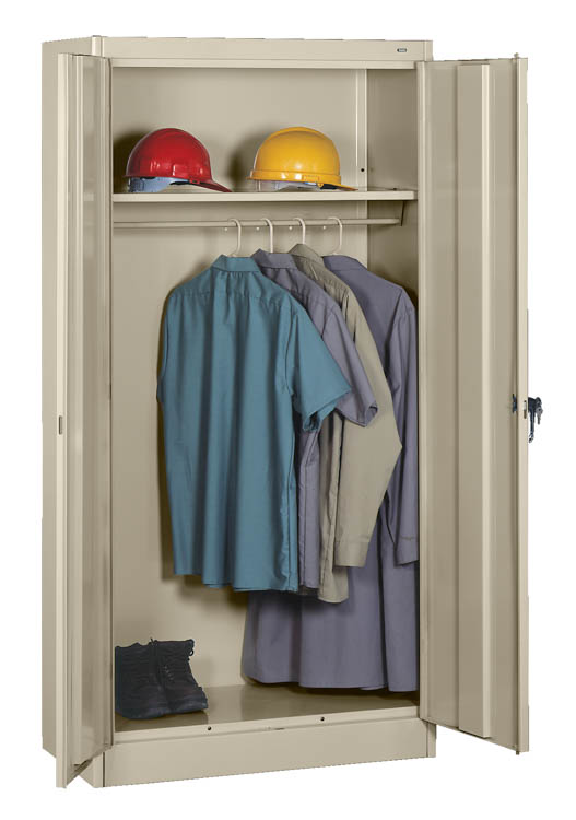 72in H x 24in D Standard Welded Wardrobe Cabinet by Tennsco