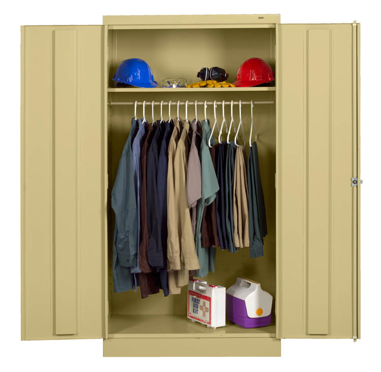 72in H x 24in D Standard Welded Wardrobe Cabinet by Tennsco