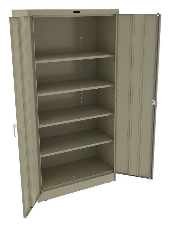 72in H Deluxe Storage Cabinet by Tennsco