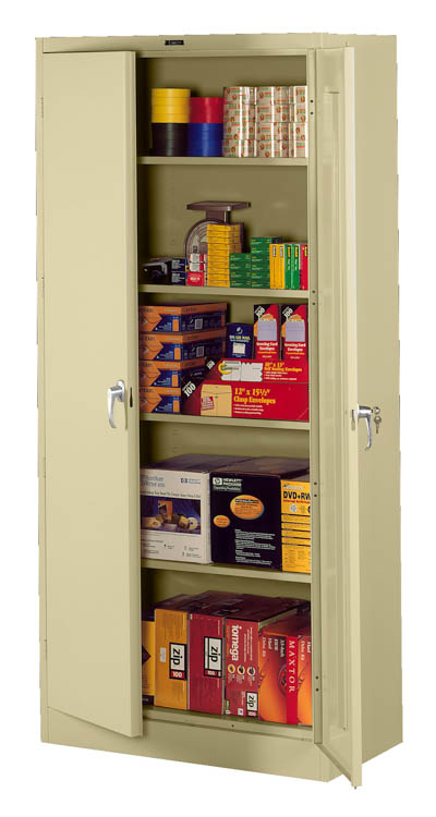 78in H x 18in D Deluxe Storage Cabinet by Tennsco